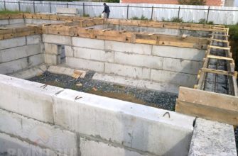 Блоки ФБС для изготовления фундамента